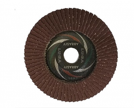 Круг шлифовальный лепестковый LugaAbrasiv №40, 125х22 мм